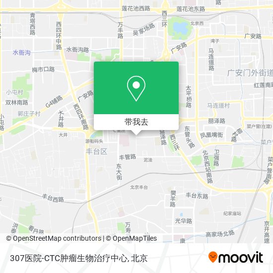 307医院-CTC肿瘤生物治疗中心地图