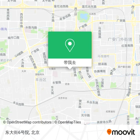 东大街6号院地图