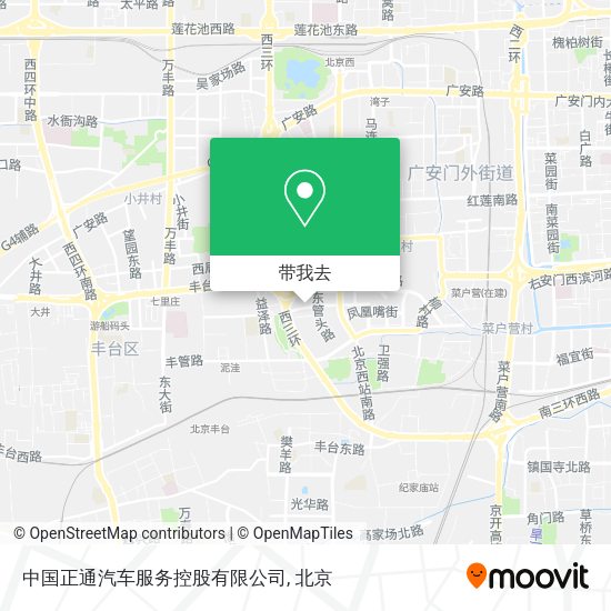 中国正通汽车服务控股有限公司地图