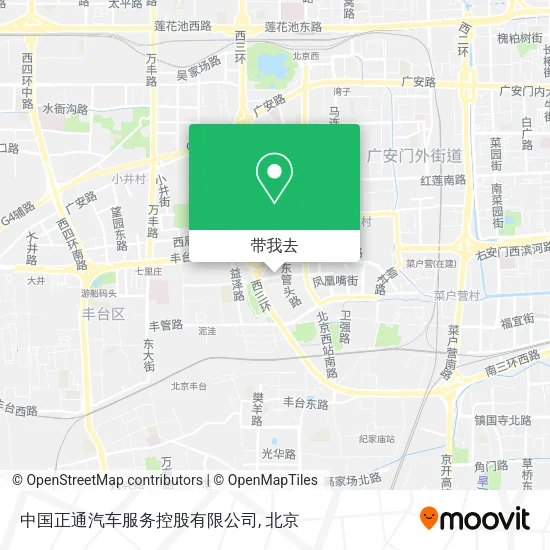 中国正通汽车服务控股有限公司地图