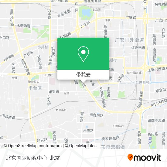 北京国际幼教中心地图