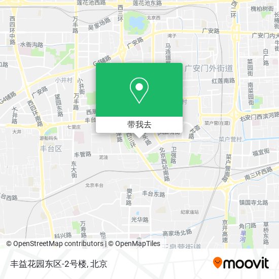 丰益花园东区-2号楼地图