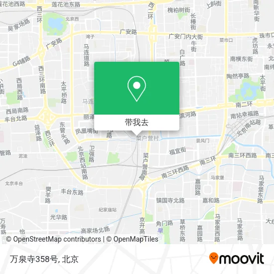 万泉寺358号地图