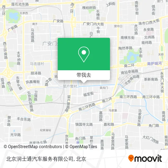 北京润士通汽车服务有限公司地图