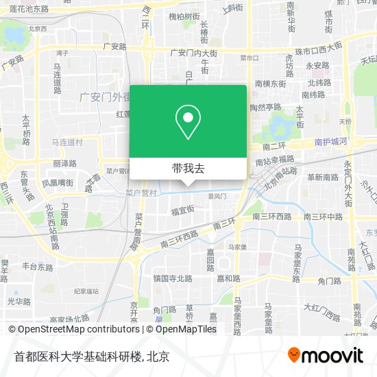 首都医科大学基础科研楼地图