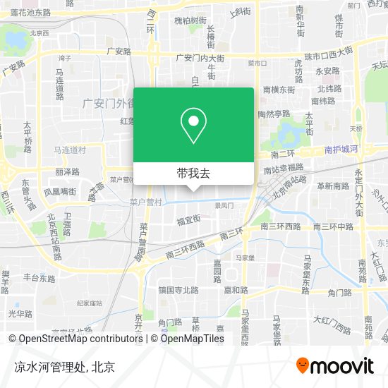 凉水河管理处地图