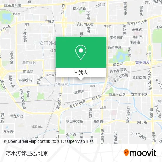 凉水河管理处地图