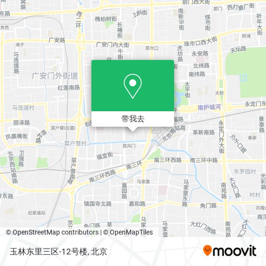 玉林东里三区-12号楼地图