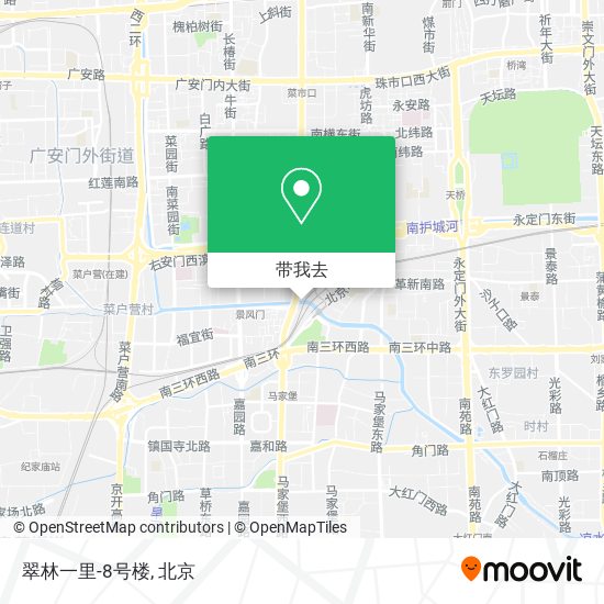 翠林一里-8号楼地图