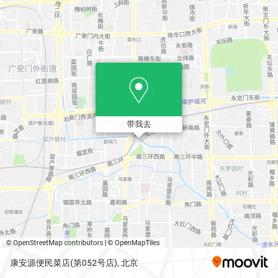 康安源便民菜店(第052号店)地图