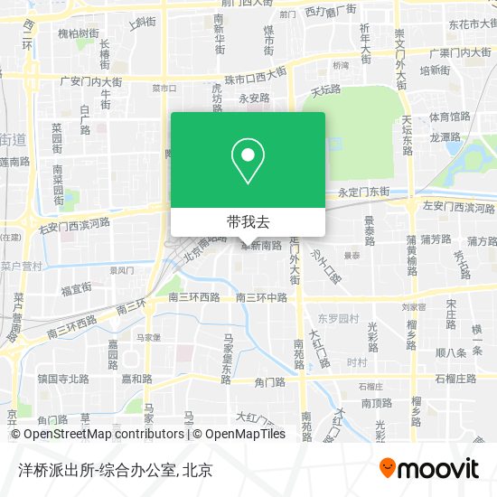 洋桥派出所-综合办公室地图