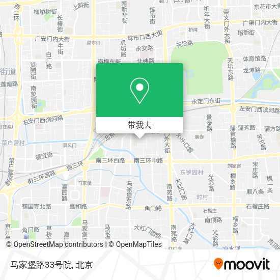 马家堡路33号院地图