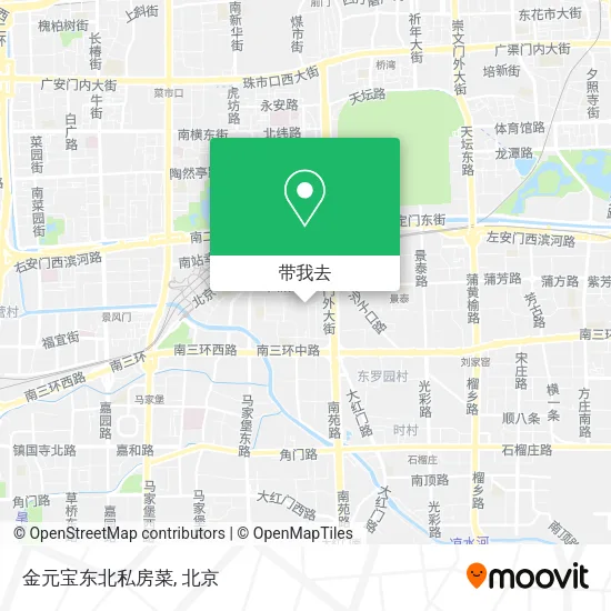 金元宝东北私房菜地图