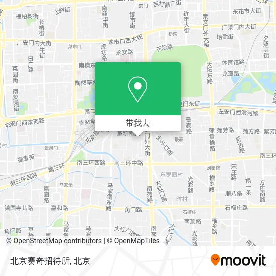 北京赛奇招待所地图