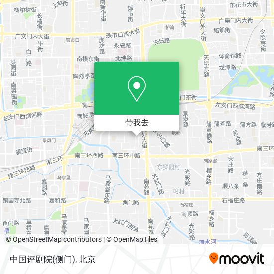 中国评剧院(侧门)地图