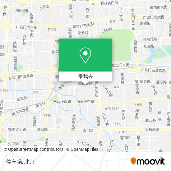 停车场地图
