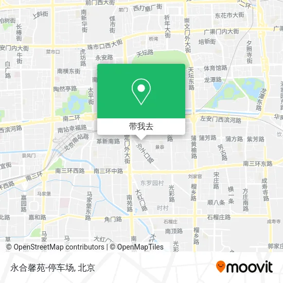 永合馨苑-停车场地图