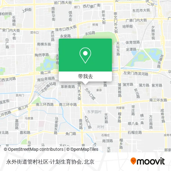 永外街道管村社区-计划生育协会地图
