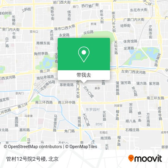 管村12号院2号楼地图