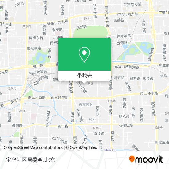 宝华社区居委会地图