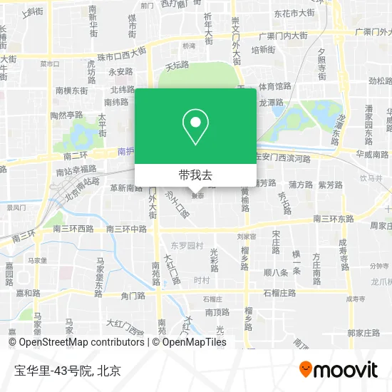 宝华里-43号院地图