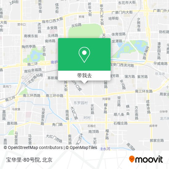 宝华里-80号院地图