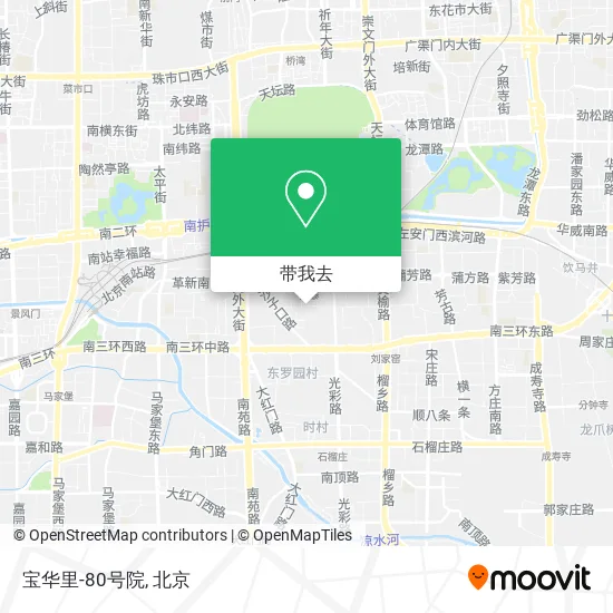 宝华里-80号院地图