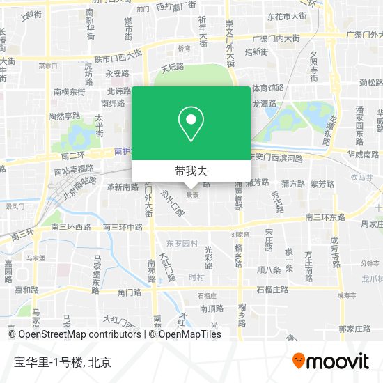 宝华里-1号楼地图