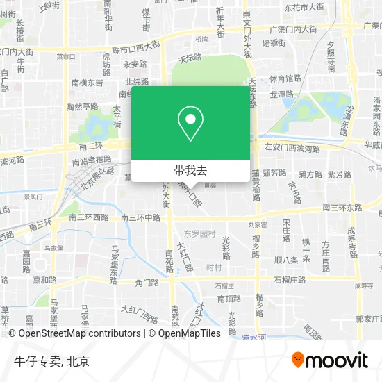 牛仔专卖地图