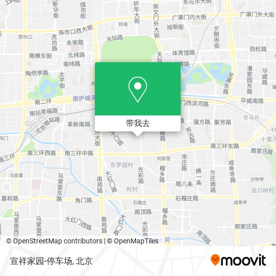 宣祥家园-停车场地图