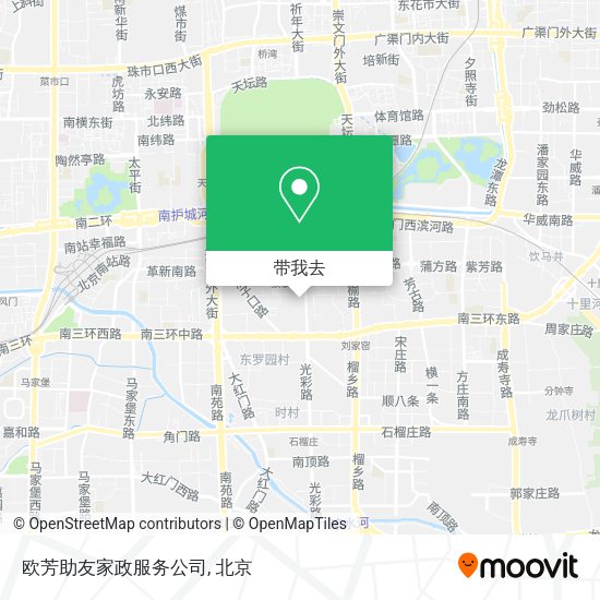 欧芳助友家政服务公司地图