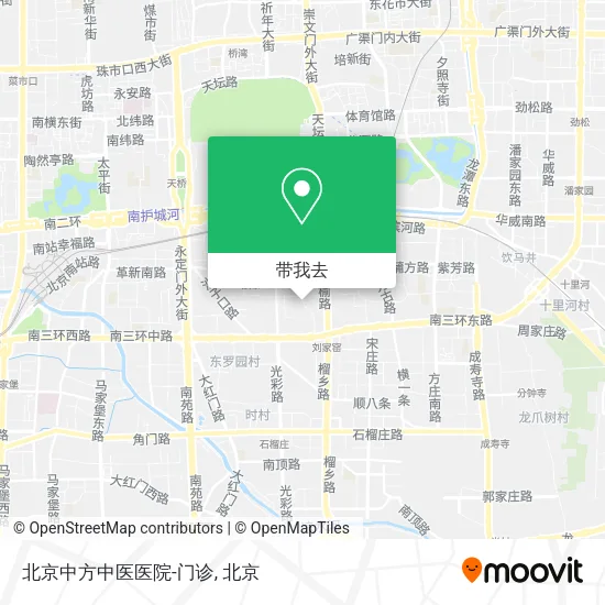 北京中方中医医院-门诊地图