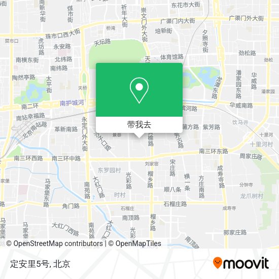 定安里5号地图