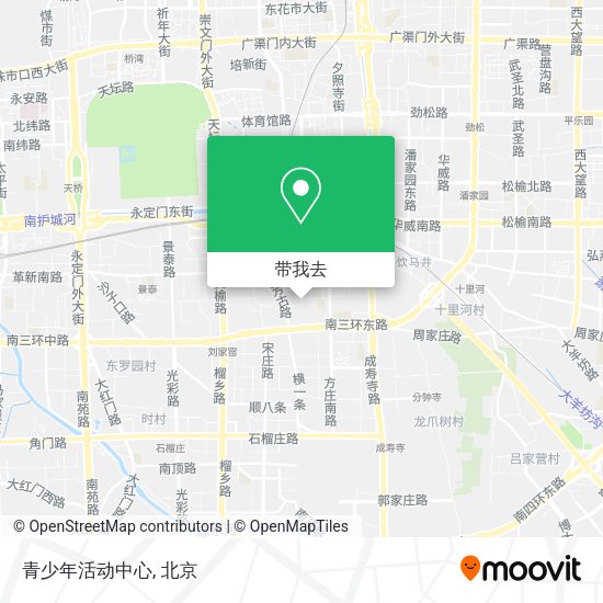 青少年活动中心地图