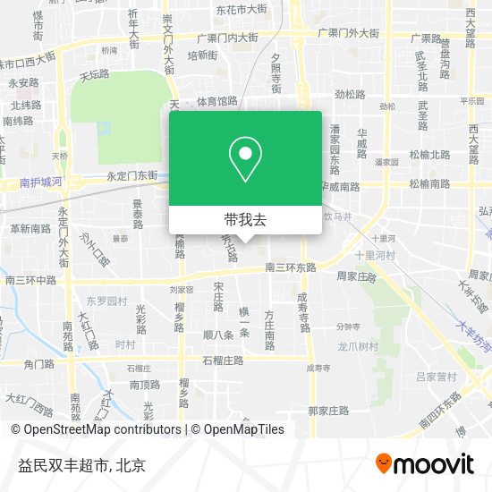 益民双丰超市地图