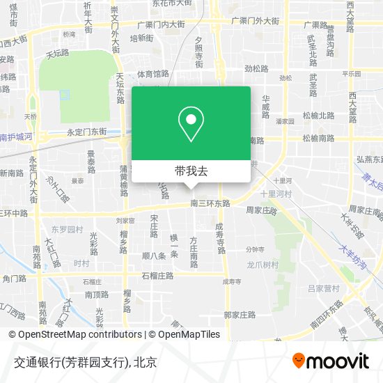 交通银行(芳群园支行)地图