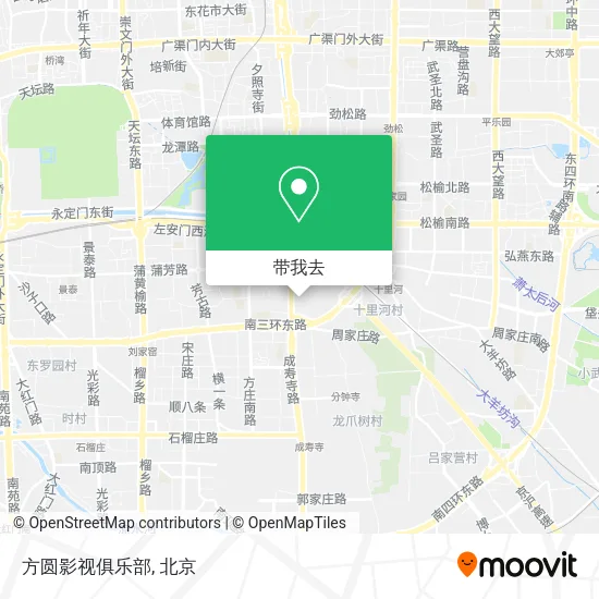 方圆影视俱乐部地图