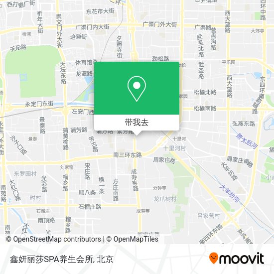 鑫妍丽莎SPA养生会所地图
