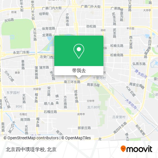 北京四中璞瑅学校地图