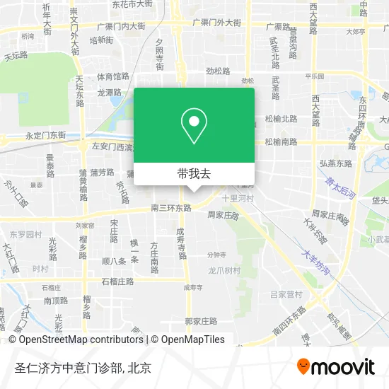 圣仁济方中意门诊部地图