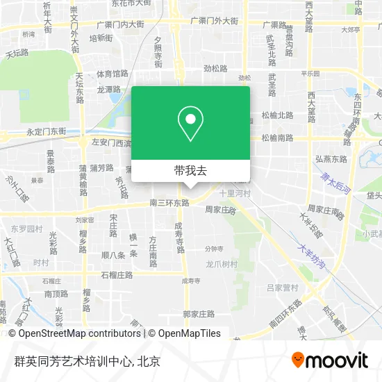 群英同芳艺术培训中心地图