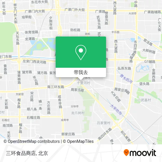 三环食品商店地图
