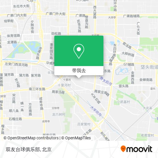 双友台球俱乐部地图