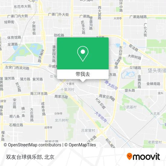 双友台球俱乐部地图