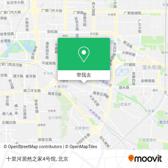 十里河居然之家4号馆地图