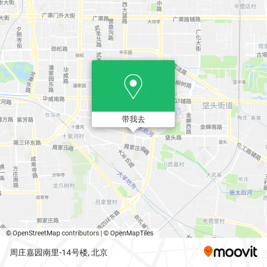 周庄嘉园南里-14号楼地图