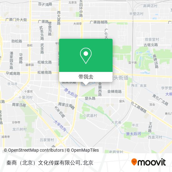 秦商（北京）文化传媒有限公司地图