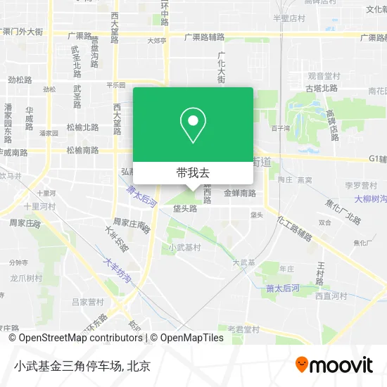 小武基金三角停车场地图