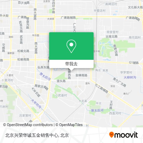 北京兴荣华诚五金销售中心地图