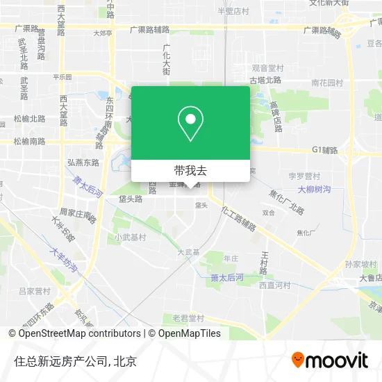 住总新远房产公司地图